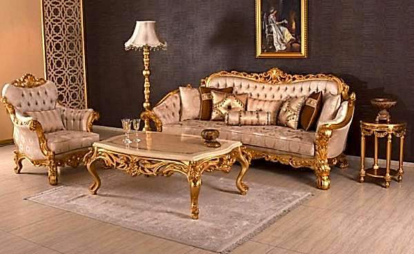 Turkey Classic Furniture - Luxury Furniture ModelsKral Classic Sofa Set