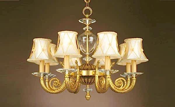 Turkey Classic Furniture - Luxury Furniture ModelsKronos Chandelier 8 Gold