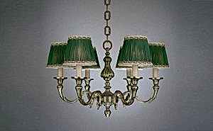 Turkey Classic Furniture - Luxury Furniture ModelsLampshade Chandelier 6 Antique