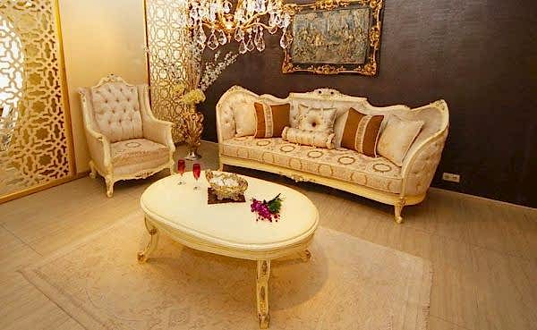 Turkey Classic Furniture - Luxury Furniture ModelsLeydi Classic Living Room Set