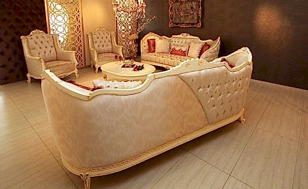 Turkey Classic Furniture - Luxury Furniture ModelsLeydi Classic Living Room Set