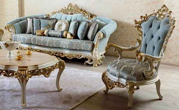 Turkey Classic Furniture - Luxury Furniture ModelsLife Classic Living Room Set