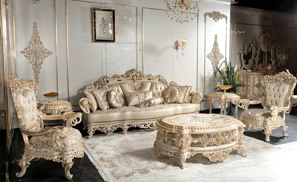 Turkey Classic Furniture - Luxury Furniture ModelsLorin Classic Sofa Set