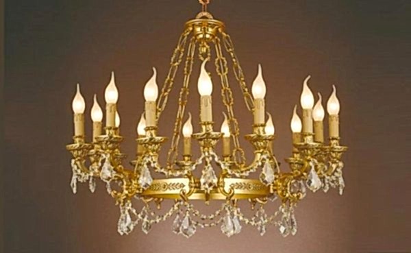 Turkey Classic Furniture - Luxury Furniture ModelsMenoetius Chandelier 15 Gold