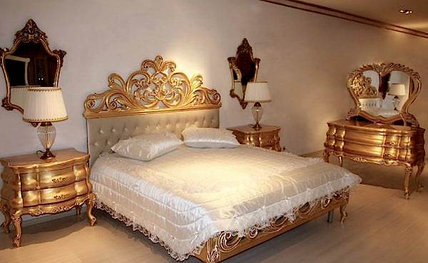 Turkey Classic Furniture - Luxury Furniture ModelsMiami Golden Bedroom Set