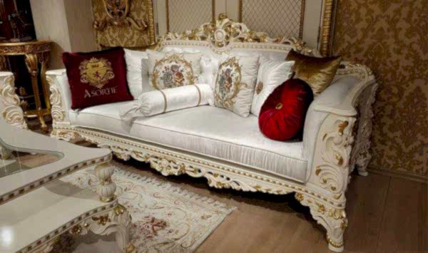 Turkey Classic Furniture - Luxury Furniture ModelsMinelli Classic Sofa Set