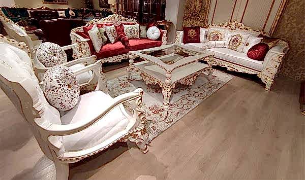 Turkey Classic Furniture - Luxury Furniture ModelsMinelli Classic Sofa Set