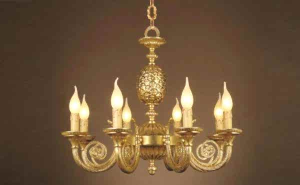 Turkey Classic Furniture - Luxury Furniture ModelsMinimosini Chandelier 8 Gold