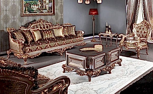 Turkey Classic Furniture - Luxury Furniture ModelsMomentum Classic Sofa Set