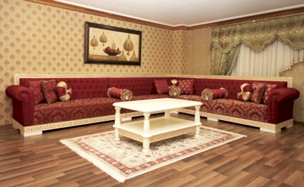 Turkey Classic Furniture - Luxury Furniture ModelsMorocco Corner Sofa Set