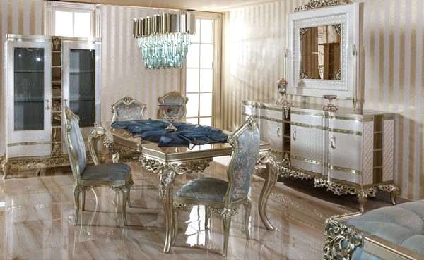 Turkey Classic Furniture - Luxury Furniture ModelsNogay Classic Dining Room Set