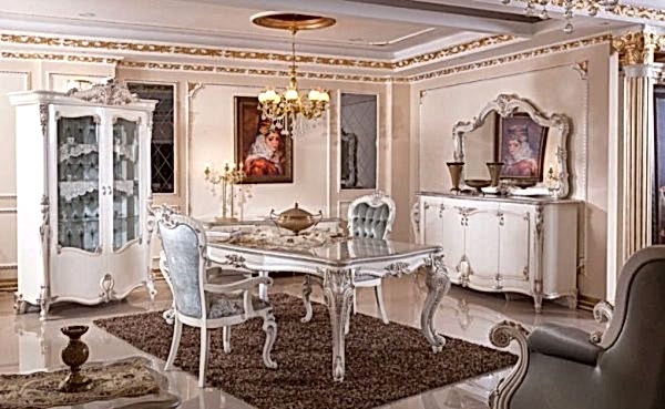 Turkey Classic Furniture - Luxury Furniture ModelsOkyanus Classic Dining Room Set