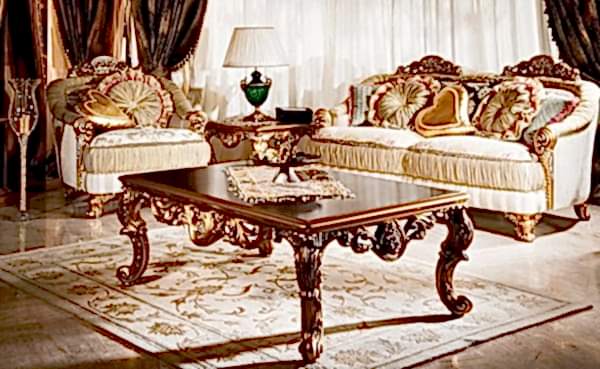 Turkey Classic Furniture - Luxury Furniture ModelsPanorama Classic Sofa Set