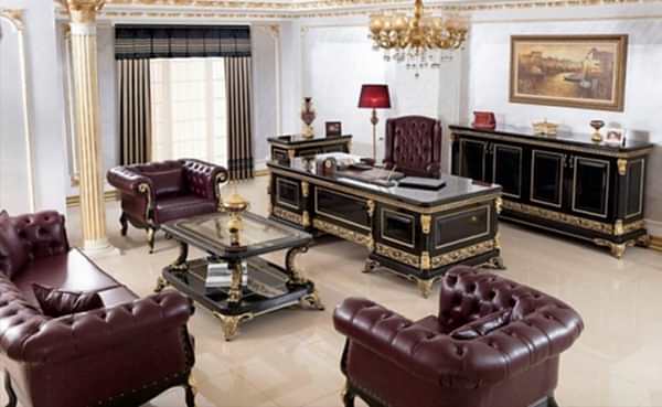 Turkey Classic Furniture - Luxury Furniture ModelsParolli Classic Boss Room Set