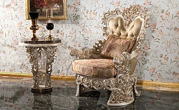 Turkey Classic Furniture - Luxury Furniture ModelsPayitaht Bronze Classic Sofa Set