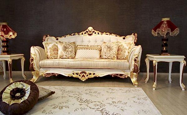 Turkey Classic Furniture - Luxury Furniture ModelsPerla Classic Sofa Set