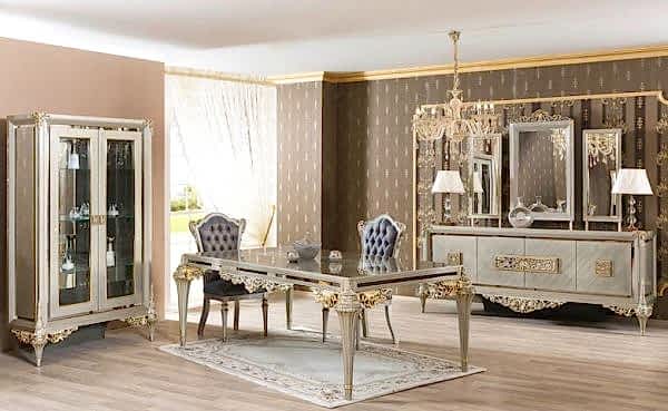 Turkey Classic Furniture - Luxury Furniture ModelsPicola Classic Dining Room Set