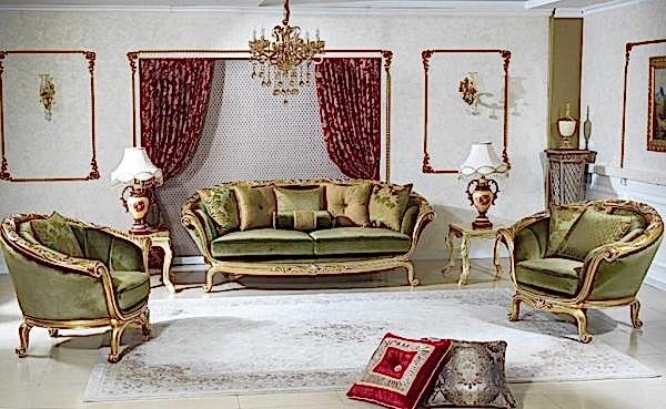 Turkey Classic Furniture - Luxury Furniture ModelsPoyraz Classic Sofa Set