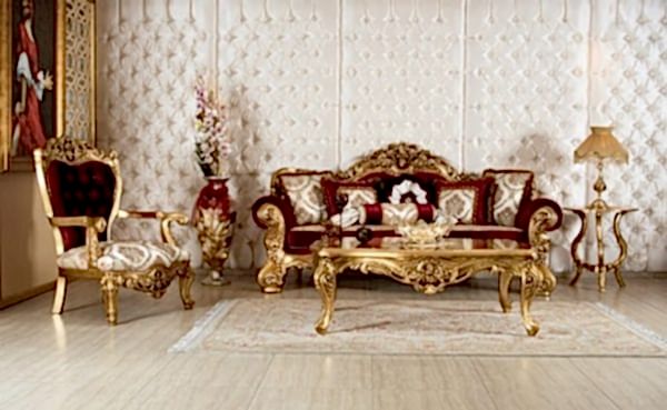 Turkey Classic Furniture - Luxury Furniture ModelsRoma Classic Sofa Set