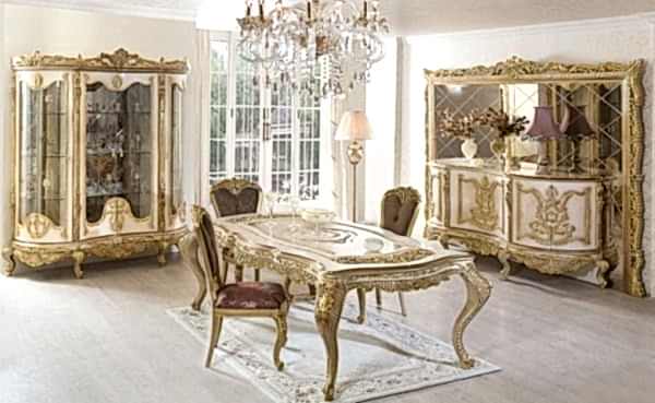 Turkey Classic Furniture - Luxury Furniture ModelsRomina Classic Dining Room Set