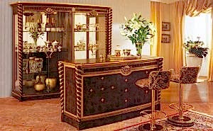 Turkey Classic Furniture - Luxury Furniture ModelsSafir Classic Bar Set