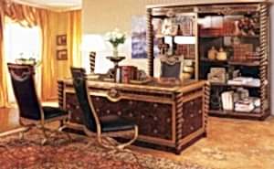 Turkey Classic Furniture - Luxury Furniture ModelsSafir Classic Office Set