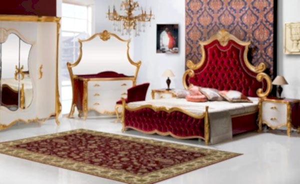 Turkey Classic Furniture - Luxury Furniture ModelsŞah Classic Bedroom Set