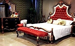 Turkey Classic Furniture - Luxury Furniture ModelsŞah Classic Bedroom Set