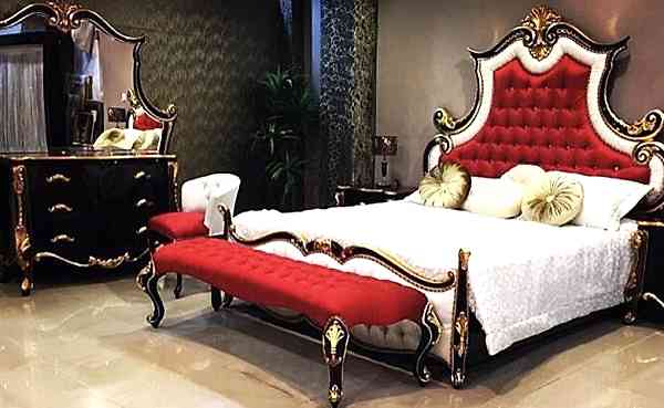 Turkey Classic Furniture - Luxury Furniture ModelsŞah Classic Bedroom Set