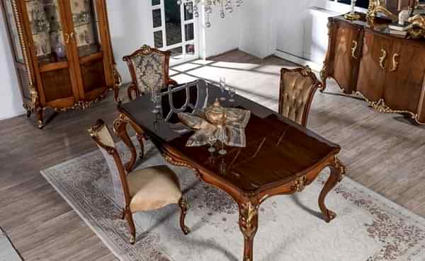 Turkey Classic Furniture - Luxury Furniture ModelsSah Classic Dining Room Set