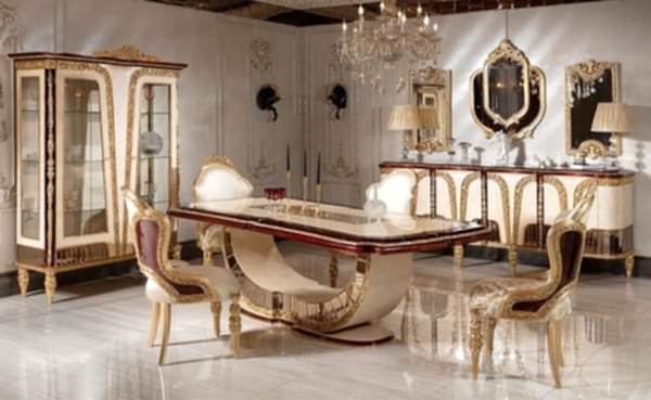 Turkey Classic Furniture - Luxury Furniture ModelsŞaheste WOW Classic Dining Room Set