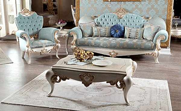 Turkey Classic Furniture - Luxury Furniture ModelsSara Classic Sofa Set