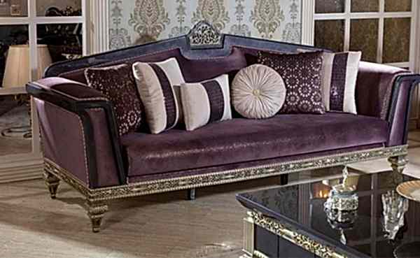 Turkey Classic Furniture - Luxury Furniture ModelsSasha Classic Sofa Set