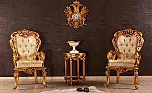 Turkey Classic Furniture - Luxury Furniture ModelsSeyhan Bergere Set