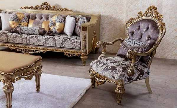 Turkey Classic Furniture - Luxury Furniture ModelsStory Classic Sofa Set