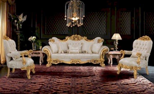 Turkey Classic Furniture - Luxury Furniture ModelsTahran Classic Sofa Set