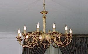 Turkey Classic Furniture - Luxury Furniture ModelsTithis Chandelier 10 Antique