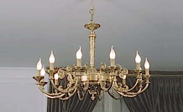 Turkey Classic Furniture - Luxury Furniture ModelsTithis Chandelier 10 Antique