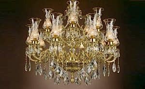 Turkey Classic Furniture - Luxury Furniture ModelsUrea Chandelier 15 Gold