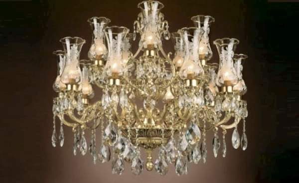 Turkey Classic Furniture - Luxury Furniture ModelsUrea Chandelier 15 Gold