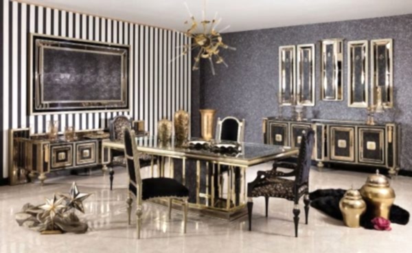 Turkey Classic Furniture - Luxury Furniture ModelsVidal Luxury Dining Room Set