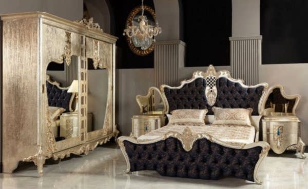 Turkey Classic Furniture - Luxury Furniture ModelsZelve Classic Bedroom Set