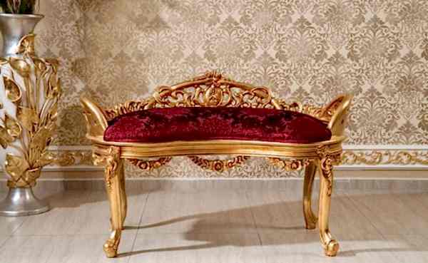 Turkey Classic Furniture - Luxury Furniture ModelsZumrut Bench