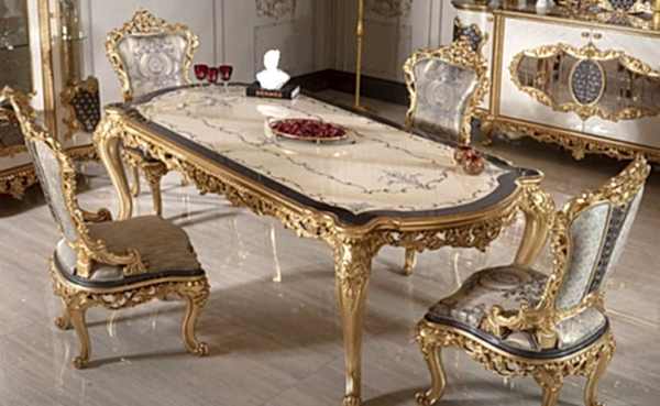 Turkey Classic Furniture - Luxury Furniture ModelsHera Classic Dining Room Sets