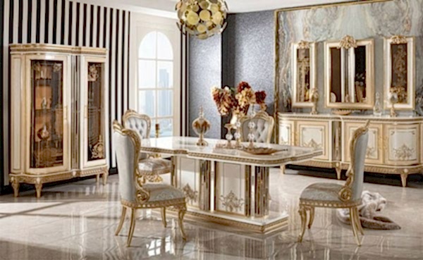 Turkey Classic Furniture - Luxury Furniture ModelsHümayun Classic Dining Room Set