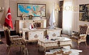 Turkey Classic Furniture - Luxury Furniture ModelsHumayun Classic Office Sets