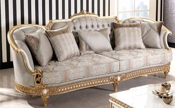 Turkey Classic Furniture - Luxury Furniture ModelsHumayun Classic Sofa Set