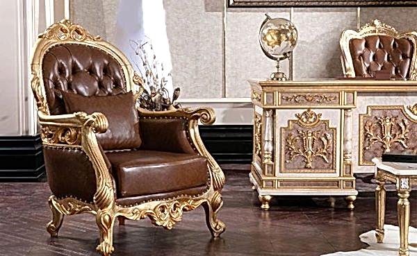 Turkey Classic Furniture - Luxury Furniture ModelsKapadokya Classic Office Furniture Set