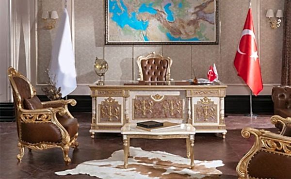 Turkey Classic Furniture - Luxury Furniture ModelsKapadokya Classic Office Furniture Set